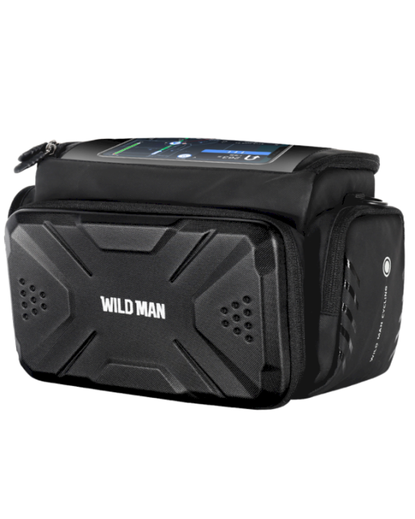 Wildman GS6 Сумка на руль велосипеда 4л черная