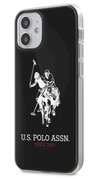 U.S. Polo USHCP12STPUHRBK Big Horse Cover Чехол для Apple iPhone 12 Mini Черный