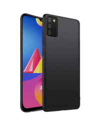 Fusion soft matte case силиконовый чехол для Samsung A035 Galaxy A03S черный