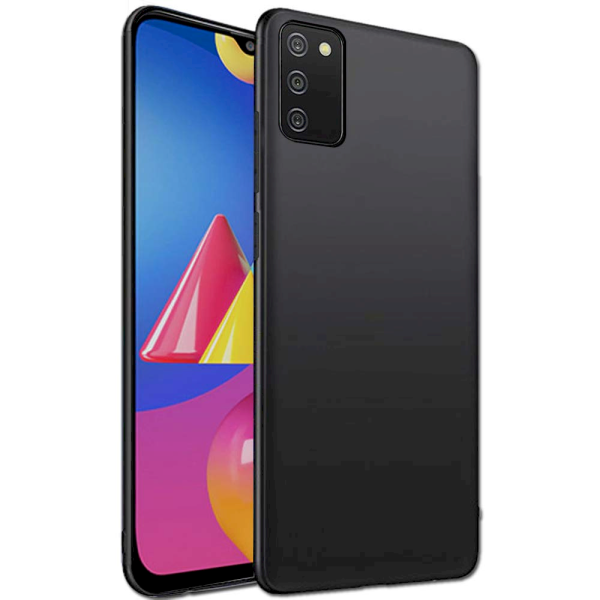 Fusion soft matte case силиконовый чехол для Samsung A035 Galaxy A03S черный
