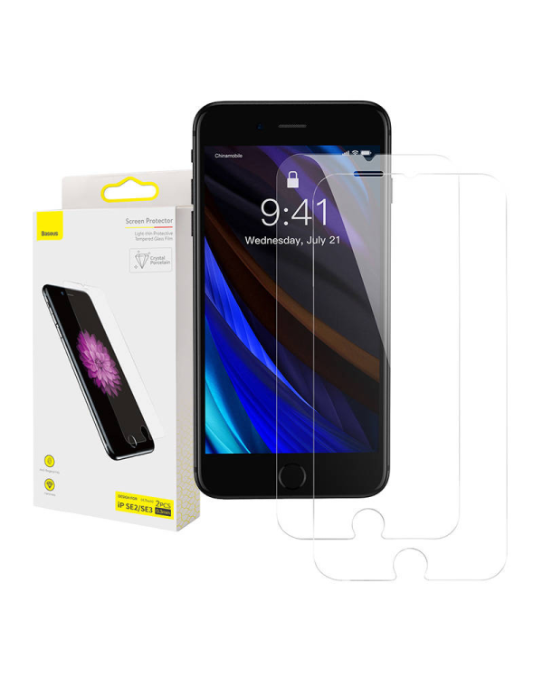 Tempered glass 0.3mm Baseus for iPhone SE 2 | iPhone SE 3
