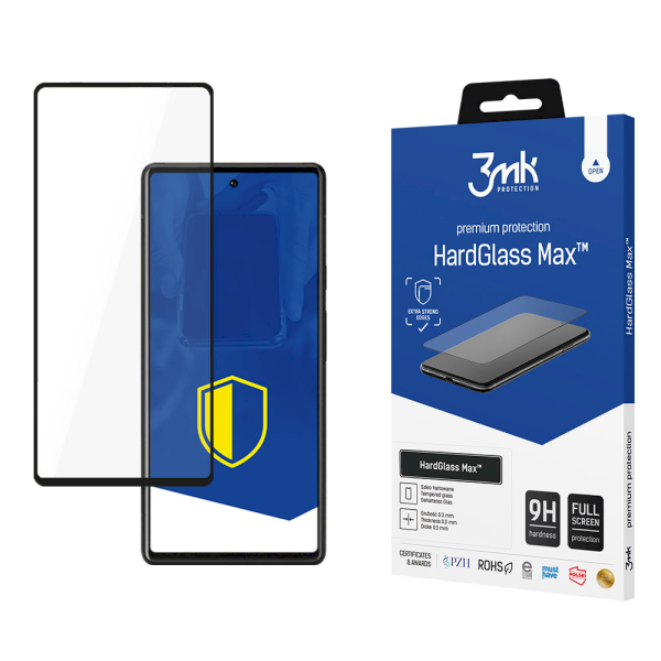 Обложка книги «Google Pixel 6 Pro 5G Black - 3mk HardGlass Max™ screen protector»