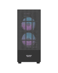 Darkflash A290 computer case + 3 fans (black)