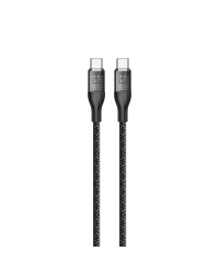 Fast charging cable 120W 1m USB-C - USB-C Dudao L22C - gray