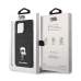 Дополнительное изображение книги «Karl Lagerfeld Fixed Glitter Metal Ikonik Case for iPhone 15 Pro Max Black»