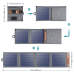 Choetech Foldable Travel Solar Solar Solar Charger 14W with USB 5V / 2.4A Solar Panel Gray (SC004)