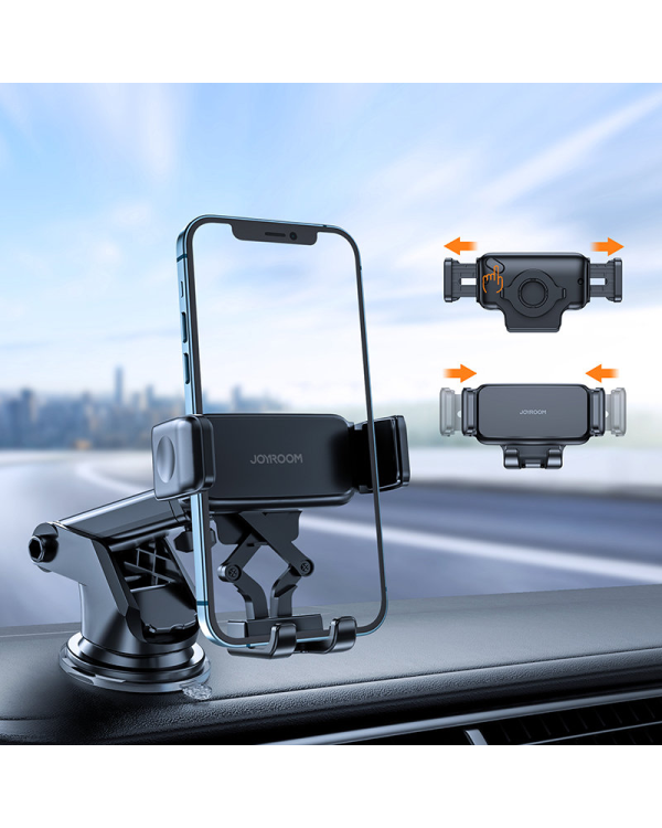 Joyroom mechanical car cockpit holder black (JR-ZS283)