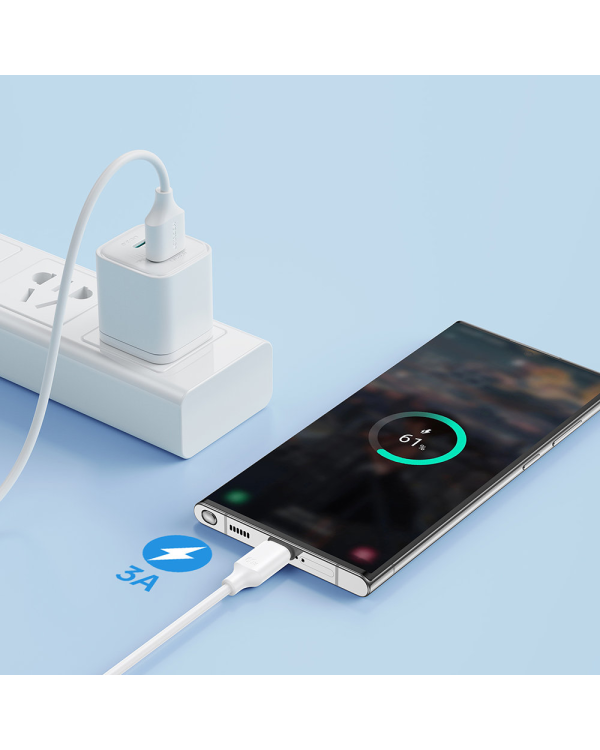 Joyroom charging | data cable USB - USB Type C 3A 2m black (S-UC027A9)