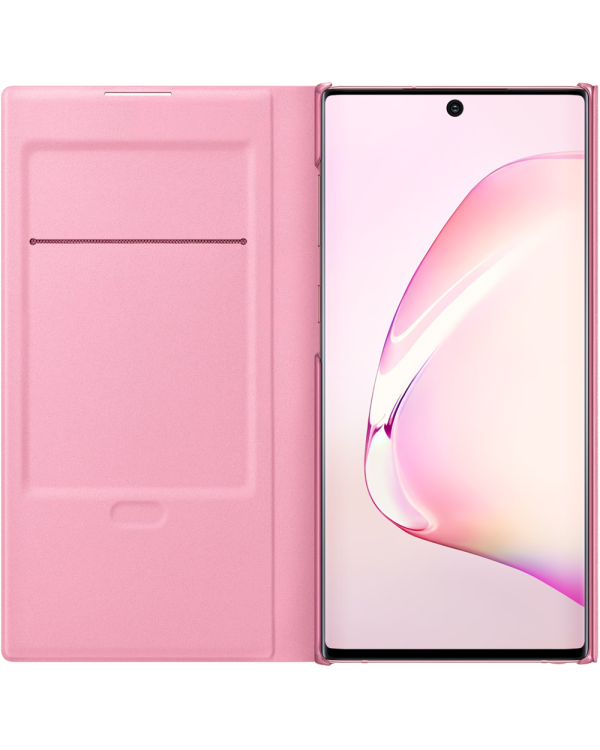 Samsung EF-NN970PPEGWW LED View оригинальный чехол книжка для Samsung N970 Galaxy Note 10 (Note 10 5G) розовый