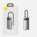 Baseus Metal Gleam 4in1 многофункциональный HUB USB Type C - USB Type C Power Delivery 100 W | HDMI 4K 30 Hz | 1x USB 3.2 Gen 1 | 1x USB 2.0 (CAHUB-CY0G)