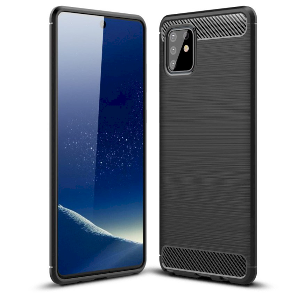Fusion Trust Back Case Силиконовый чехол для Samsung N770 Galaxy Note 10 Lite Черный