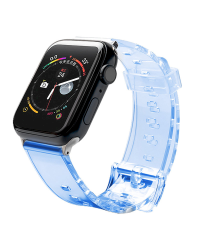 Fusion Light силиконовый ремешок для Apple Watch 38mm / 40mm / 41мм синий