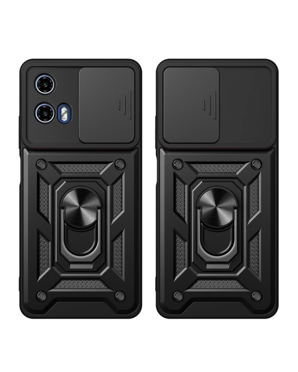 Tech-Protect CamShield Pro Case for Motorola Moto G24 | G24 Power | G04 - Black