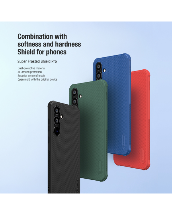Дополнительное изображение книги «Nillkin Super Frosted PRO Back Cover for Samsung Galaxy A55 5G Black»