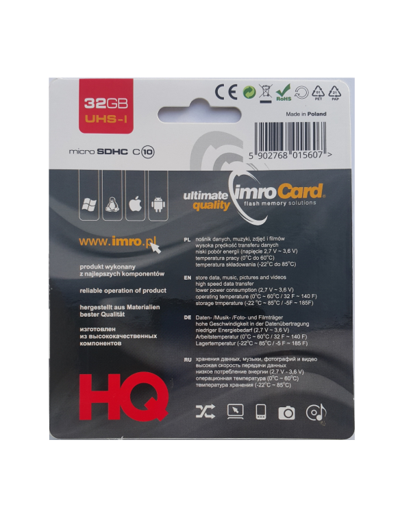 Imro MicroSD 32GB cl.10 | UHS-I