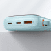 Baseus Qpow power bank 10000mAh built-in Lightning 20W Quick Charge cable SCP AFC FCP blue (PPQD020003)