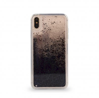 Fusion Fun Liquid Back Case Прочный Силиконовый чехол для Apple iPhone 11 Прозрачный - Черный