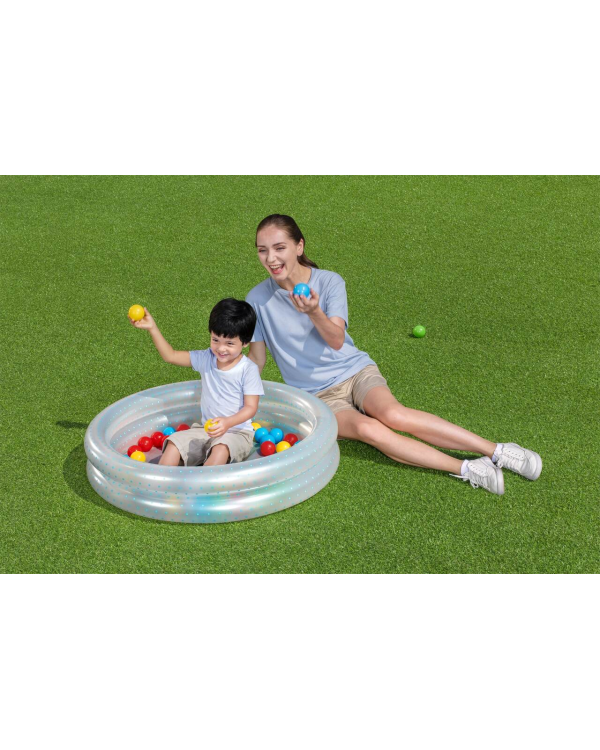 Голубой бассейн 91х20 см + шары BESTWAY