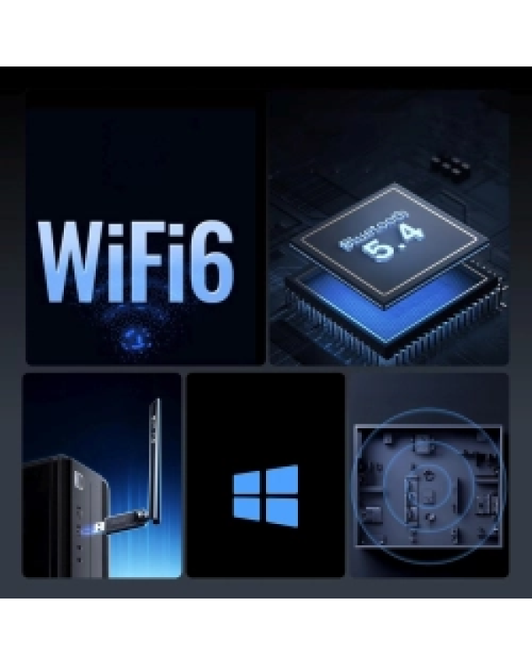 Беспроводной адаптер Ugreen WiFi 6 с Bluetooth 5.4 CM845 | черный