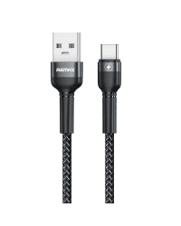 REMAX Jany 5A all-compatible fast charging data cable RC-170 (Type C) Black