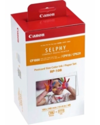 Набор цветных чернил и бумаги Canon RP-108 (8568B001)