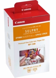 Набор цветных чернил и бумаги Canon RP-108 (8568B001)