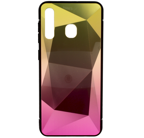 Fusion Stone Ombre Back Case Силиконовый чехол для Apple iPhone 11 Pro Желтый - Розовый