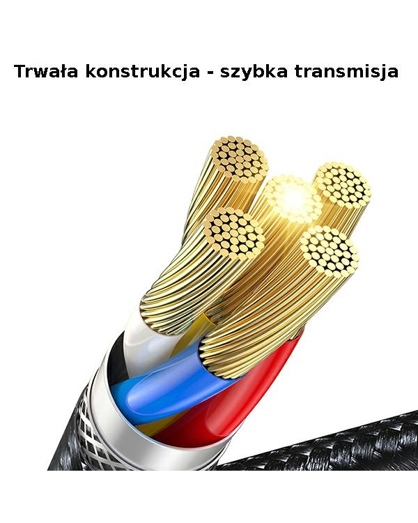Дополнительное изображение книги «USAMS Kabel U71 USB-C na Lightning 2m 20W PD Fast Charge czarny|black SJ522USB01 (US-SJ522)»