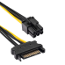 Адаптер SATA | PCI-Express 6-контактный АК-CA-30