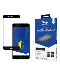 Huawei P10 Lite Black - 3mk HardGlass Max Lite™ screen protector