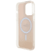 Guess GUHMP15LHITSP iPhone 15 Pro 6.1" różowy|pink hardcase IML Iridescent MagSafe