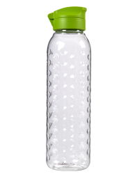Бутылка Dots 0,75л прозрачная|зеленая