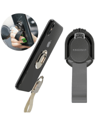 Kingxbar Princess Series self-adhesive ring holder kickstand black