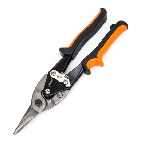 Ножницы для олова, 250 мм прямые Cr-V