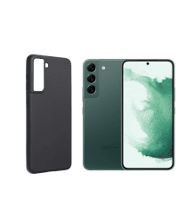 Fusion soft matte силиконовый чехол для Samsung S906 Galaxy S22 Plus + черный
