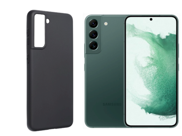 Fusion soft matte силиконовый чехол для Samsung S906 Galaxy S22 Plus + черный