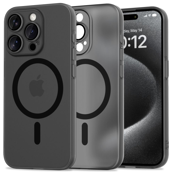 Обложка книги «TECH-PROTECT MAGSLIM MAGSAFE IPHONE 15 PRO MATTE|BLACK»