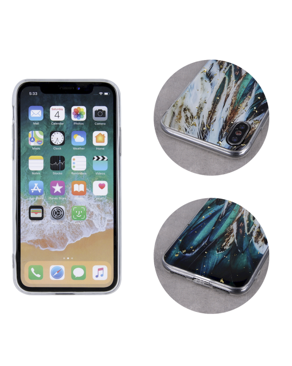 Fusion Gold Glam Feathers силиконовый чехол для Samsung A536 Galaxy A53 5G