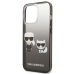 Karl Lagerfeld KLHCP13LTGKCK iPhone 13 Pro | 13 6,1" hardcase czarny|black Gradient Ikonik Karl & Choupette