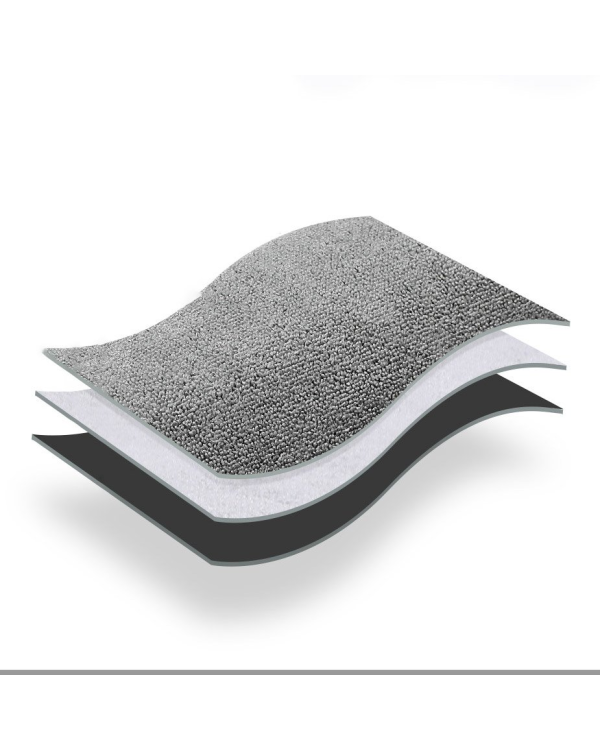 Baseus 2 x Microfiber Car Drying Towel Microfiber 40cm x 40cm Gray (CRXCMJ-0G)