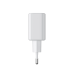 Joyroom JR-TCF05 20W USB-C | USB-A Fast Dual Port Wall Charger - White + USB-C - Lightning 1m