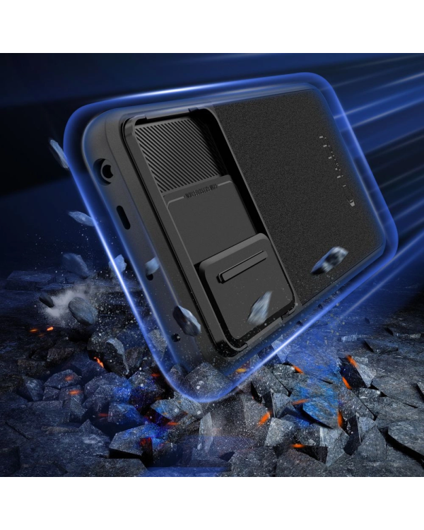 Tech-Protect Velar Cam+ case for Xiaomi Redmi Note 13 Pro 5G | Poco X6 5G - black