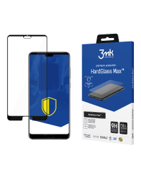 Huawei P20 Black - 3mk HardGlass Max™ screen protector