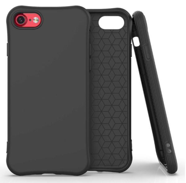 Fusion Solaster Back Case Силиконовый чехол для Apple iPhone 7 / 8 / SE 2020 Черный