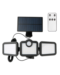 SUNARI Солнечная лампа LED FLS-04 108*SMD PIR 10W 800lm 6000K 2400mAh Li-Ion Forever Light