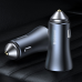 Baseus Golden Contactor Pro quick car charger 2x USB 40 W Quick Charge SCP FCP AFC + USB - USB Type C cable gray (TZCCJD-A0G)