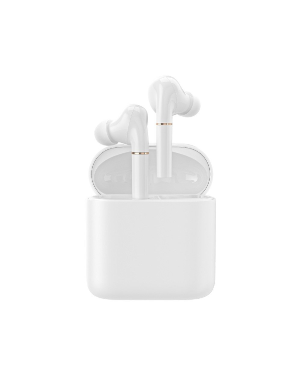 Беспроводные наушники Haylou T19 с микрофоном белые