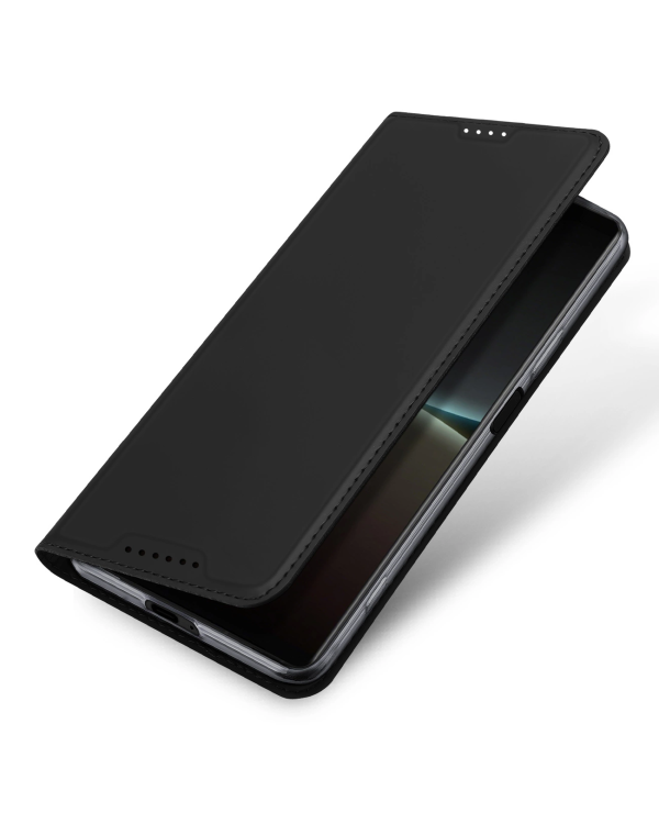 Чехол Dux Ducis Skin Pro для Sony Xperia 5 IV флип-крышка карточка бумажник подставка черный