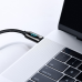 Baseus USB Type C cable - USB Type C 100W (20V | 5A) Power Delivery with display screen power meter 2m black (CATSK-C01)