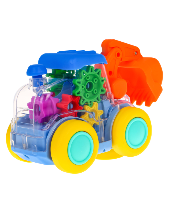 Самоуправляемый экскаватор + световой эффект